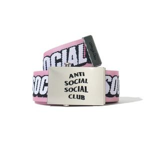 Anti Social Social Club Pink Belt